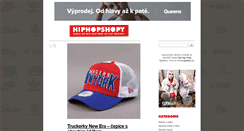 Desktop Screenshot of hiphopshopy.cz